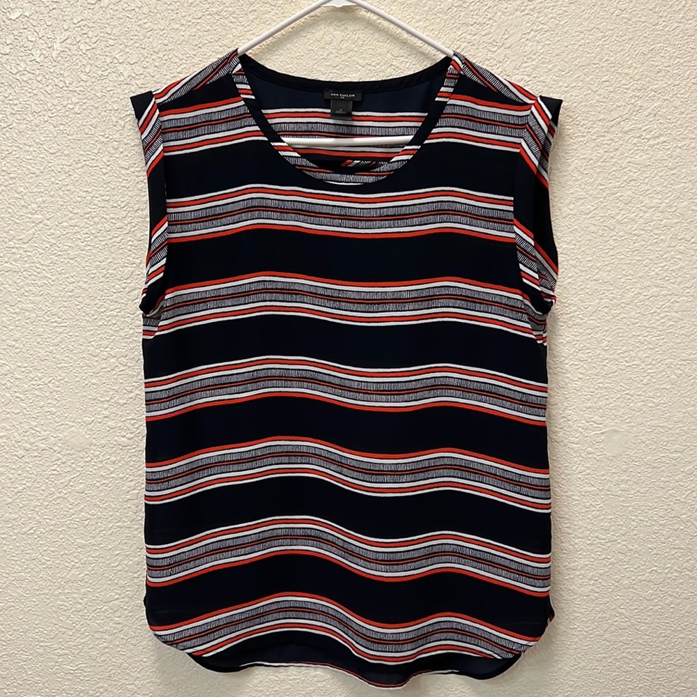 Ann Taylor striped blouse